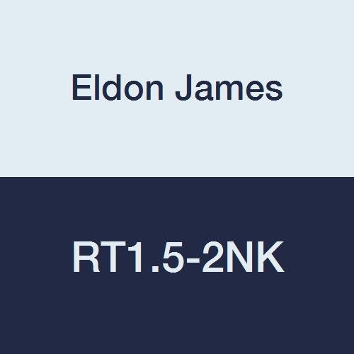 Eldon James RT1.5-2NK Natural Kynar Reduction Tee, 3/32" x 1/8" Hose Barb (Pack of 10)