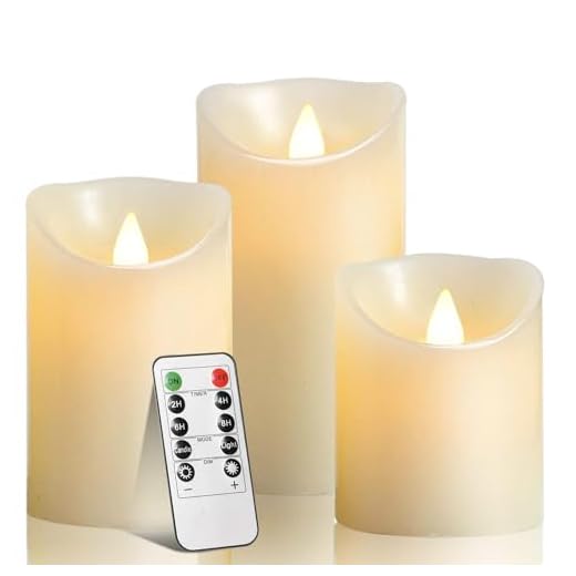 LED-ljus, flamlösa ljus, flamlösa ljuslampor, 10,2 cm, 12,7 cm, 15,2 cm, äkta vaxljus, stoppljus, fjärrkontroll med 10 knappar, med 24-timmars timer