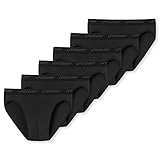 schiesser 95/5 rio slips 6er pack Hochwertig verarbeitet uncover by Schiesser - Rio Slip/Unterhose - 6er Pack (L Schwarz)