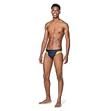 Speedo Men's Swimsuit Brief Endurance+ Splice Team Colors