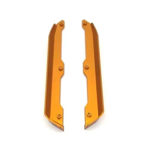 RC修理部品 For Wltoys 144001 144002 144010 144016 144018 124017-18-19-16 1/14 メタルシャーシプロテクター ボトム保護 RCカーアップグレードパーツ(Yellow)