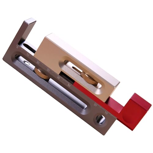 Outil d'alignement de scie à table compensation de longueur pour tenon parfait