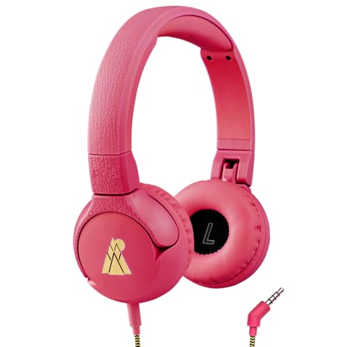 POGS-Kinderkopfhörer mit Kabel | The Elephant 2 | Faltbarer robuster...