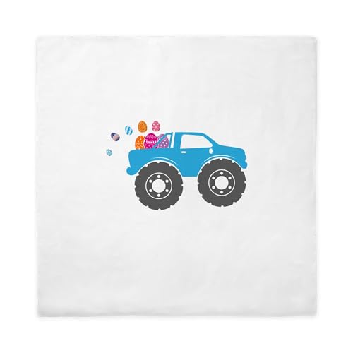 CafePress Cute Easter Egg Crusher Mon Queen Duvet Cover, Printed Comforter Cover, Unique Bedding