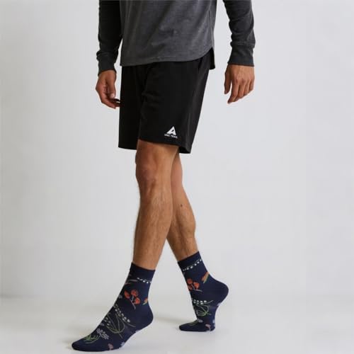 Unisex Patterned Athletic Tight Stockings Calf Leather Socks Stretch Socks4