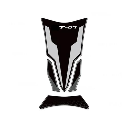 Protection bouchon réservoir essence moto MT07 kit autocollant de protection 2022 2023