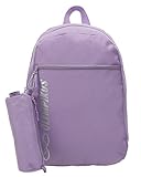 Mochila Olympikus Juvenil com Estojo lilás escolar