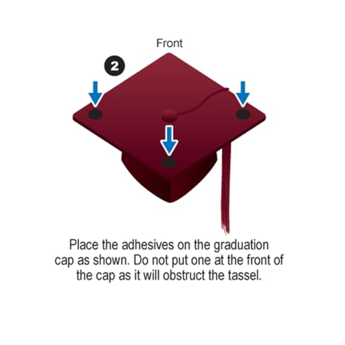 Tassel Toppers If You Have the Courage, Dreams Do Come True Grap Cap Topper, Graduation Cap Decor, Graduation Cap Decorations - Thumbnail 4