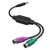 Installation Simple et Fonctionnement Immédiat: Aucun pilote requis. Branchez l’adaptateur PS2 vers USB puis redémarrez l’ordinateur pour activer la détection automatique. Boîtier noir robuste et discret conçu pour une utilisation quotidienne prolongée en bureau, centre de données ou environnement technique exigeant