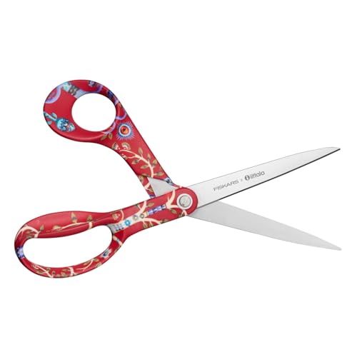Fiskars X Iittala Schere mit Taika-Design, Rechtshändig, Länge 21 cm
