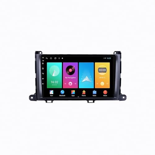 Autoradio para Toyota Sienna 2009-2014 con CarPlay inalámbrico y pantalla táctil de 2GB+32G