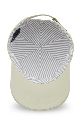 Image of Brooks Brothers Men's Cotton Baseball Cap with Oxford Striped Lining & Tonal Logo - Adjustable Hat for Warm Weather Outings