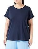 T-Shirt mit Rundhalsausschnitt, kurze Arme