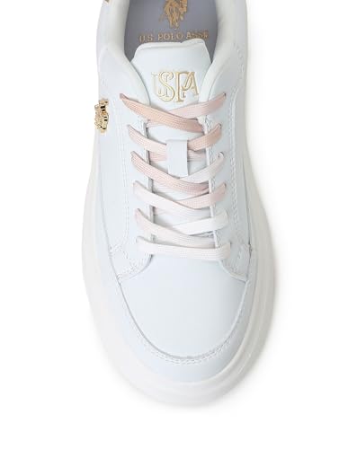 Image of U.S. Polo ASSN. Eleanor 3.0 Nude Light Weight Sneaker Shoes