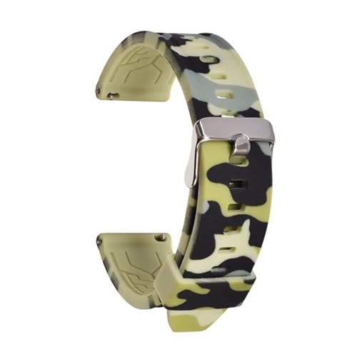 Bracelet de montre sport silicone homme universel 18mm