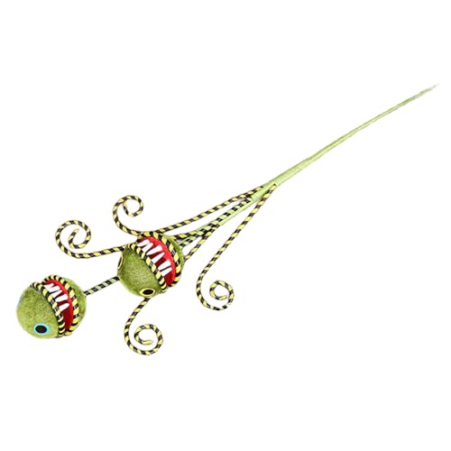 Kalttoy Planta Flores Carnívoro Artificial Rames Flores Carnívoras para Jarrón Arreglo Floreciente Decoración Fiesta del Hogar