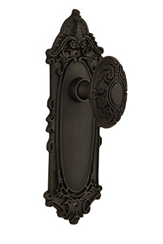 Nostalgic Warehouse Victorian Plate with Knob, Passage - 2.375", Oil-Rubbed Bronze Nostalgic Warehouse Victorian Plate with Knob, Passage - 2.375", Oil-Rubbed Bronze