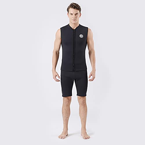 Dizokizo Men Women Wetsuit Top 3Mm Thermal Sleeveless Neoprene Diving Vest For Canoeing Surfing Kayaking Sauna Swimsuit #TOP1