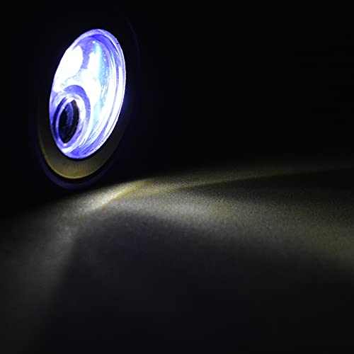 Lanterna de LED Telescópica Flexível Pointer com Imã Prata + Chaveiro CBRN16303