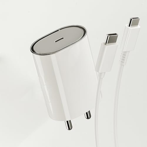 Image of Original 45W PD3.0 Charger Adapter & Original C to C Cable Complete Combo for Nothing Phone (1) / (2) / (2a) / (2a) Plus / (3a) / (3a) Pro /CMF All Phones Models