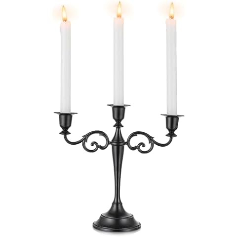 Sziqiqi Halloween 3-Arms Candelabra Holder Cover