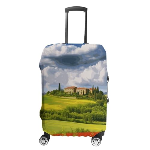 Carry on Luggage Cover Tuscany Spring Suitcase Covers for Luggages Tsa Approved Travel Luggage Sleeve Protector Elastic Suitcase Protector Anti-Scratch Washable Fits 19-30 Inch Case -XL