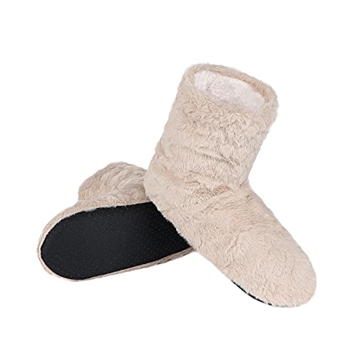 Women Floor Boots Warm Indoor Slippers Girl Warm Bootie Sock Home Ankle High Boots Noiseless Sock Shoes Flat Non-Slip Slipper3