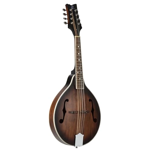 Ortega Guitars A-Style Mandoline Akustisch – F-Holes – Americana Series – Fichte / Ahorn, Braun (RMA30-WB)