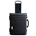 Pelican 1610 Case by ColorCase - Black - Large Sized Waterproof Case (Case Only) - Black Handles & Latches