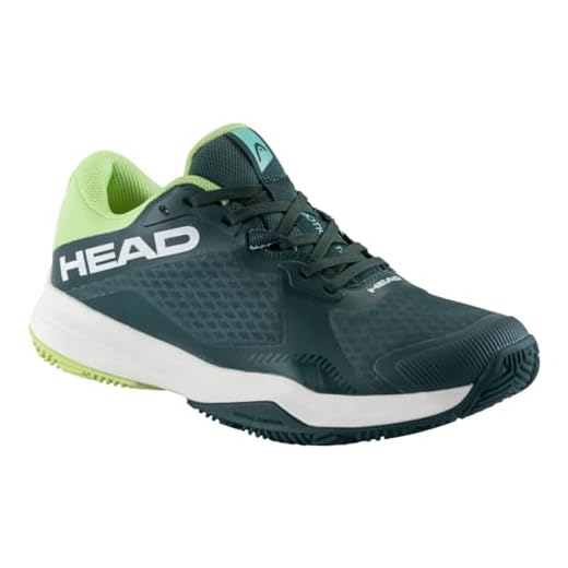 HEAD Motion Team Padel Men, Zapatillas Hombre, Verde Bosque Verde Claro, 44 EU