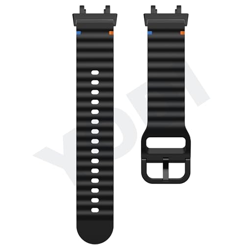 Image of YODI Strap Band Compatible with Amazfit T-Rex 2 Smartwatch Only Soft Silicone | Nylon | Chain | Leather Watch Straps with Installation Adjuster Tool For Amazfit TRex 2
