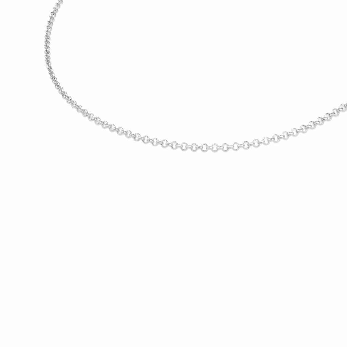 TOUS Gargantilla de Plata de Primera Ley para Mujer con Bolas, 50cm Intercaladas,Versátil y Atemporal, Colección CHAIN