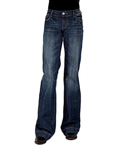 Tin Haul Western Jeans Womens Ella 27 Long Blue 10-054-0460-0023 BU