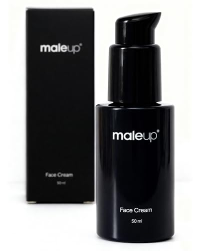 MaleUp Face Cream – Anti Aging Creme Männer mit Hyaluron & NovoRetin I MADE IN GERMANY I Gesichtscreme Männer mit Sofort-Effekt