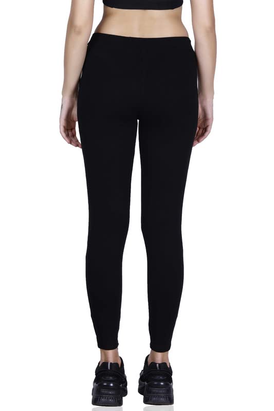 Image of Women's Cotton Slim FIT Essential 7 /8 Walking Tights