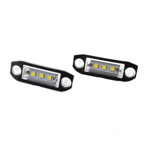 Luces matrícula LED Volvo XC60 S40 V50 XC90 soluciona error fundido cuadro mandos 2 bombillas