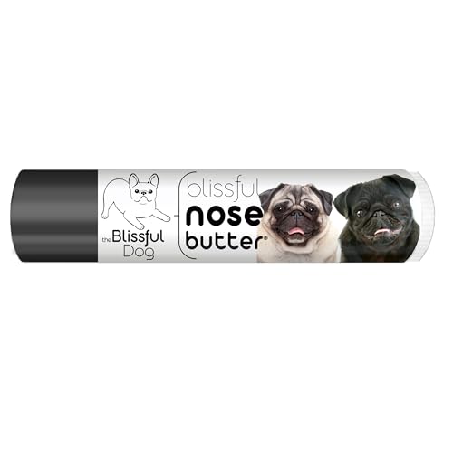 Image of The Blissful Dog Pug Duo Unscented Nose Butter - Dog Nose Butter, 0.15 Ounce