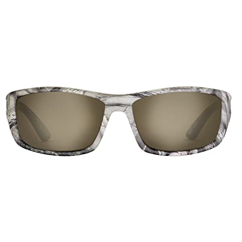 Flying Fisherman Polarized Sunglasses With 100% Uva & Uvb Protection For Fishing, Biking, Golf, Hiking, Beach, Driving – Buchanan, Camouflage Frames With Amber Tinted Lenses (7719Ca) #TOP5