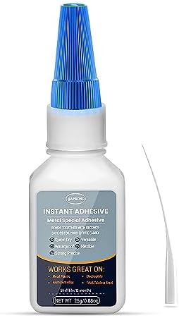 Metal Glue - 25g Super Glue for Metal, Metal to Metal Glue for Bonding Metal and Other Materials, Super Instant Glue for Metal, Stainless Steel,DIY Craft,Aluminum Alloy,Metal Product and More