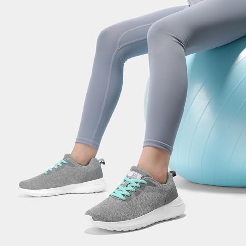 Image of STQ Womens Water Resistant Walking Shoes with Arch Support Athletic Tennis Sneakers