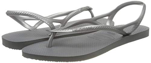Chinelo Sunny II, Havaianas, Feminino, Cinza Aço, 37/38