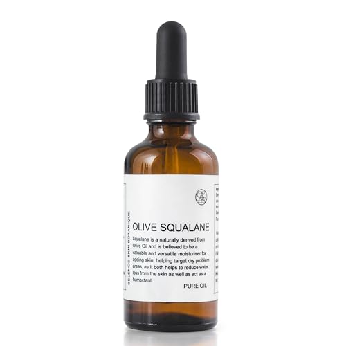 OLIVE SQUALANE OIL Natural Plant Based, Vegan Olive Derived for Face, Hair and Skin Oil