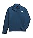 THE NORTH FACE Men's Cedar Trail Grid Fleece 1/4 Zip, Shady Blue, Large