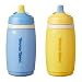 Tommee Tippee Borraccia Termica con Beccuccio Flessibile, 266 ml, tazza Anti-goccia per Bambini dai 12 Mesi, con Strato Isolante per Mantenere Fresche le Bevande, Azzurro e Giallo, confezione da 2
