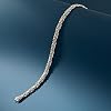 Ross-Simons Sterling Silver and 14kt Yellow Gold Byzantine Station Bracelet. 8 inches #2