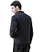 sandbank Men's Slim Fit Lightweight Softshell Flight Bomber Jacket Coat (US XL, Black #2)