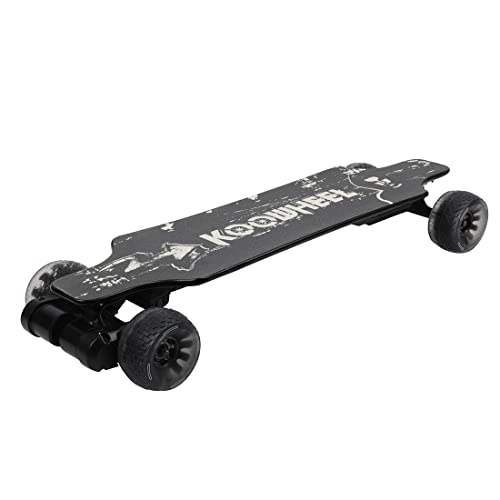QWR 2.4G RC Elektrisches Skateboard, 45Km/H Höchstgeschwindigkeit, 20Km Reichweite, 800W Motor, 7-Lagiger Ahorn, E-Longboard Mit Drahtloser Fernbedienung Cover