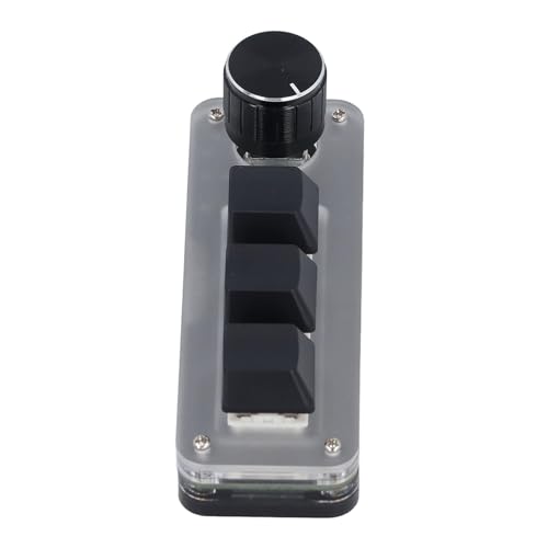 Mini clavier mécanique compact avec bouton de réglage et rétroéclairage RVB fluide