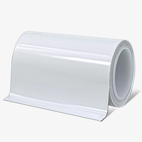 Tikfoam Waterproof Repair Tape for Fabric, Plastic, Awning, RV Underbelly, Tarp, Tent, Sail and Boat Cover Outdoor Repair Patch, Heavy Duty,4 Inch x 10FT White