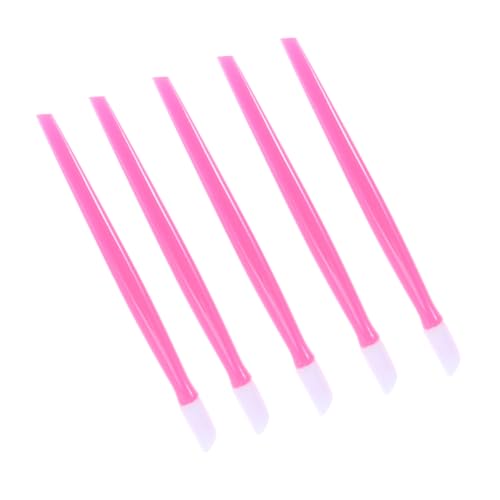 VICASKY Nail Art Cuticle Nail Pusher Manicure Tools Plastic Dead Skin Remover Stick